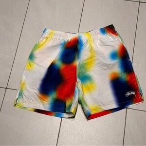 Stussy Colorful Tie-Dye Shorts